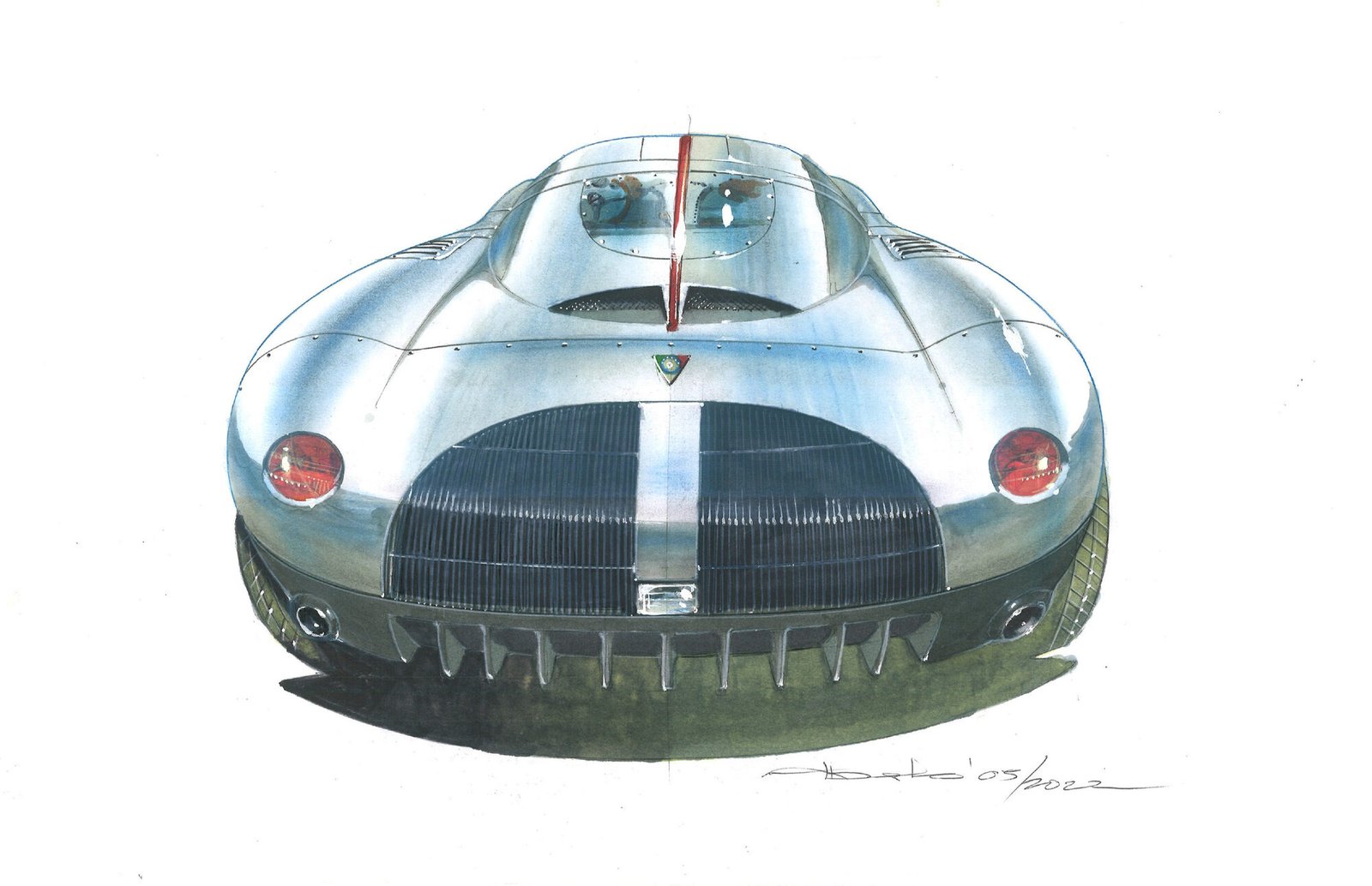 Panamericana 993 rear elevation